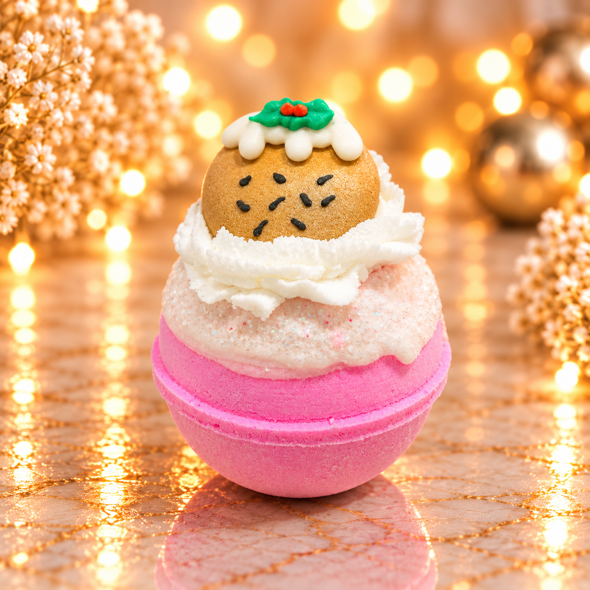 Christmas Pudding Bath Bomb