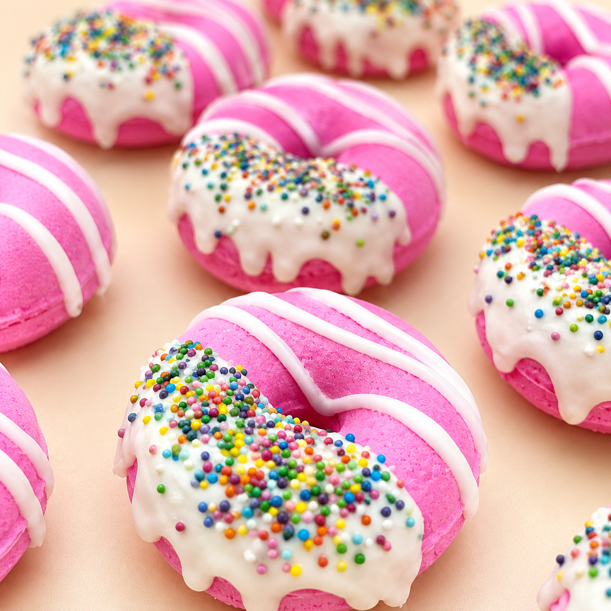 Pink Donut Bath Bomb