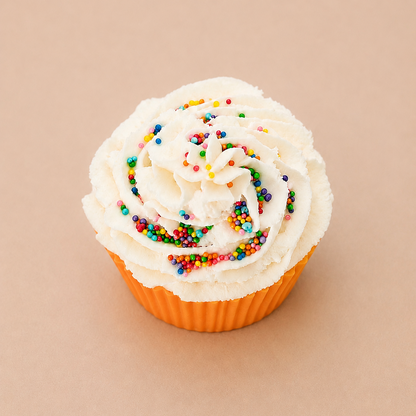 Orange Birthday Cake Bath Bomb