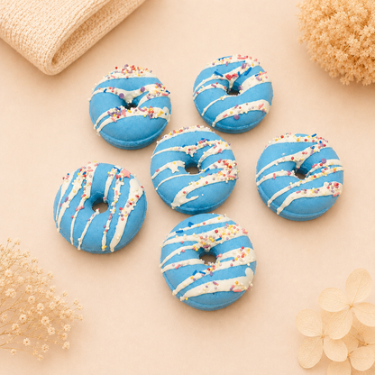 Blue Donut Bath Bomb