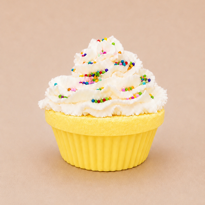 Lemon Birthday Cake Bath Bomb