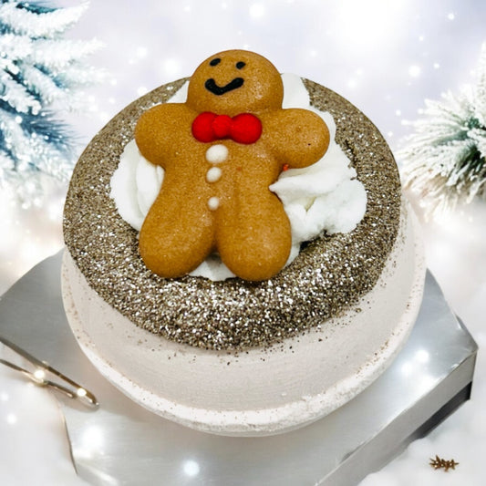 Gingerbread Man Bath Bomb
