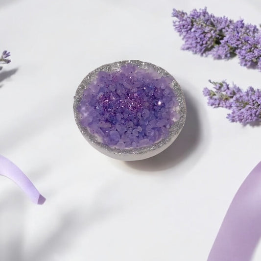 Purple Geode Bath Bomb