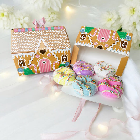 Donut House Bath Bomb Gift Set