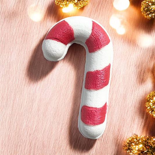Candy Cane Bath Bomb