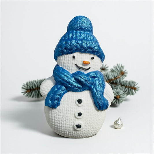 Blue Snowman Bath Bomb