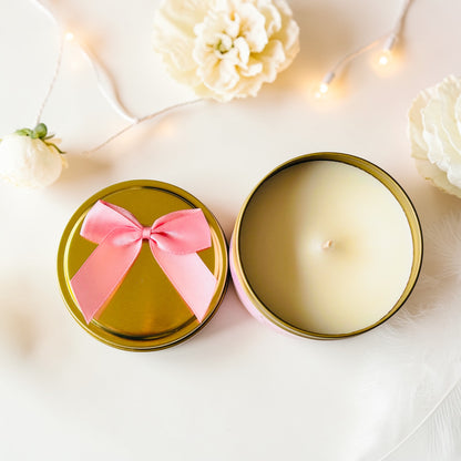 Summer Sun Tin Candle
