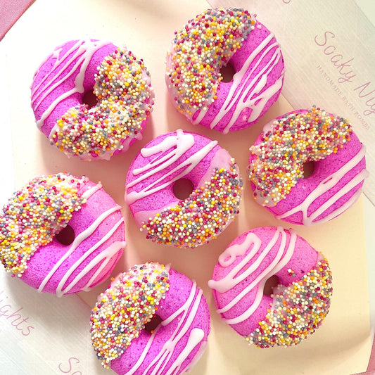 Pink Donut Bath Bomb