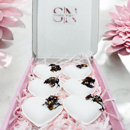 Heart Bath Bomb Gift Set