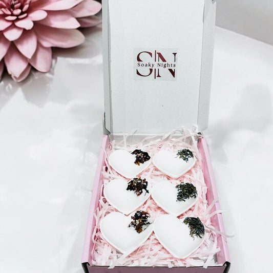 Heart Bath Bomb Gift Set