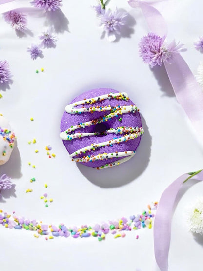 Purple Donut Bath Bomb