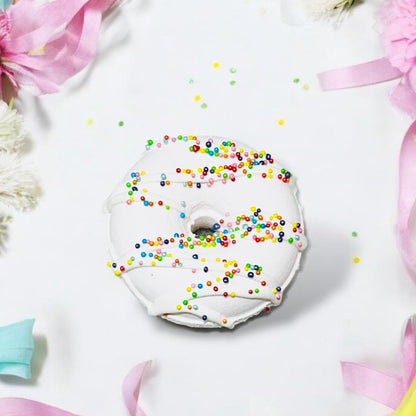 White Donut Bath Bomb